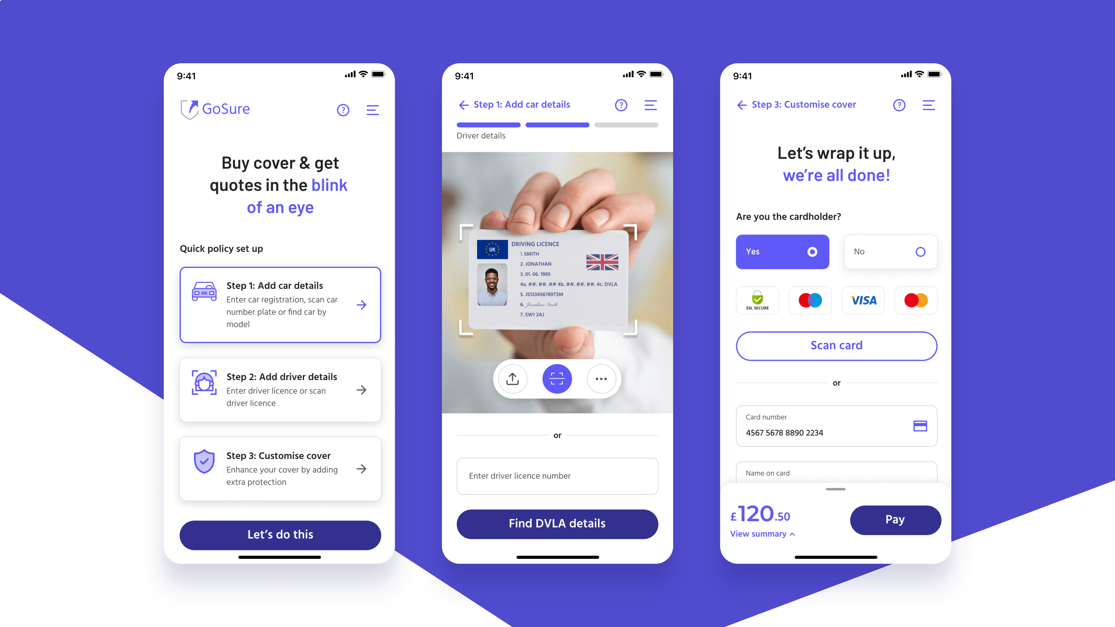 GoSure Brand & UX Redesign project preview