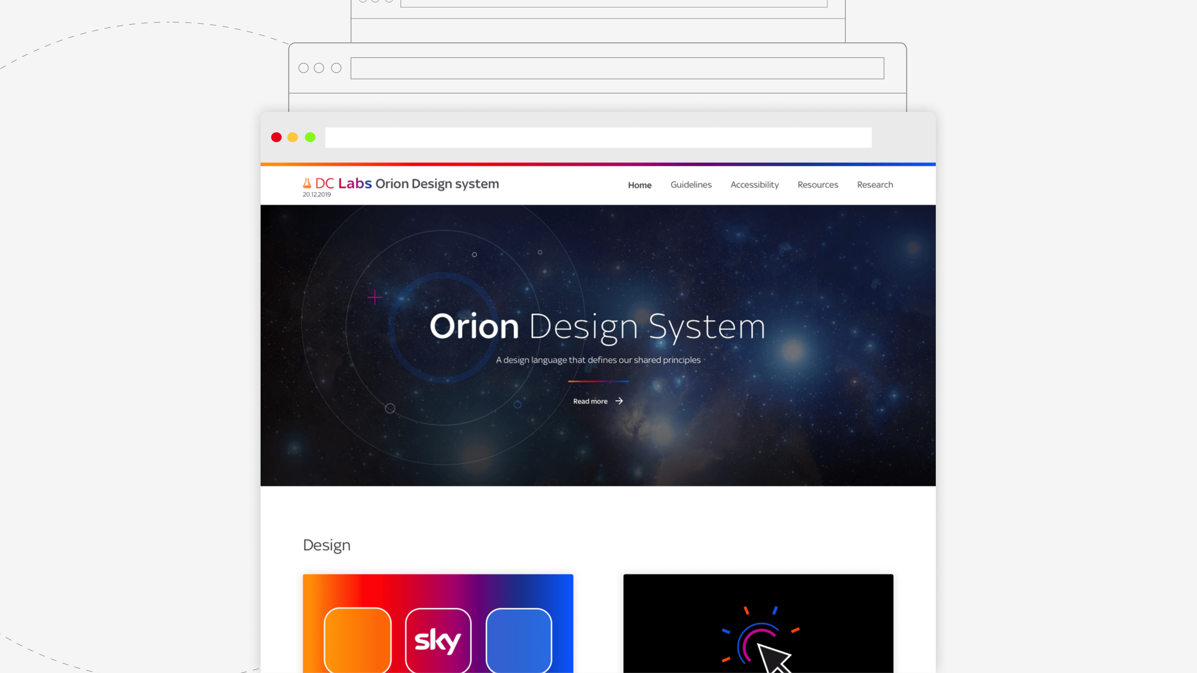 Sky – Orion Design System project preview